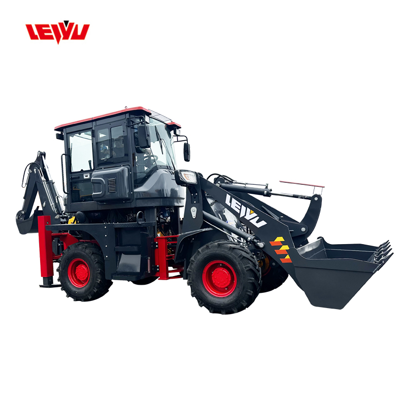 Wheel Loader With Backhoe Factory Manufacturer Supplier Leiyu